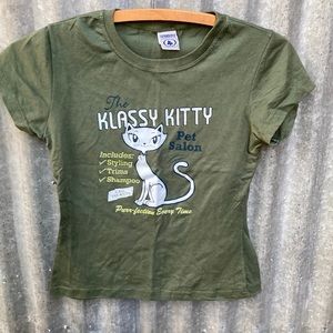 Ross Sportswear International olive green T-shirt size Youth Large